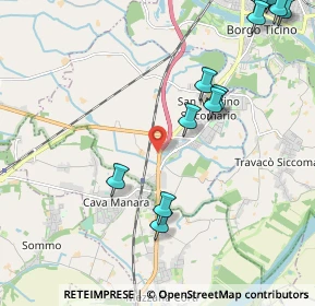 Mappa SP35, 27028 San Martino Siccomario PV, Italia (3.398)