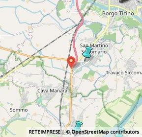 Mappa SP35, 27028 San Martino Siccomario PV, Italia (4.4285)