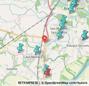 Mappa SP35, 27028 San Martino Siccomario PV, Italia (3.3915)