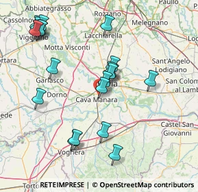 Mappa SP35, 27028 San Martino Siccomario PV, Italia (16.519)