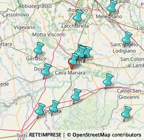 Mappa SP35, 27028 San Martino Siccomario PV, Italia (15.54067)
