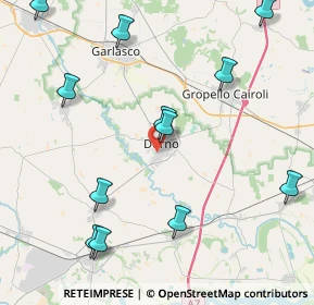 Mappa Via Alcide de Gasperi, 27020 Dorno PV, Italia (5.06833)