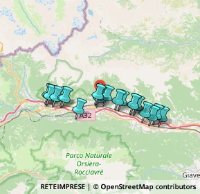 Mappa Frazione Baritlera, 10050 Chianocco TO, Italia (5.9045)