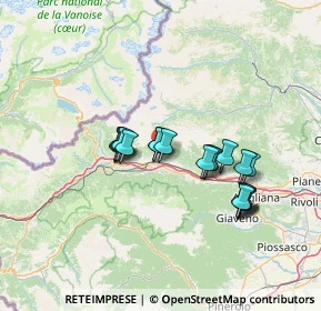 Mappa Frazione Baritlera, 10050 Chianocco TO, Italia (11.58053)