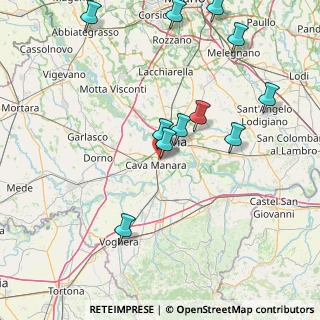 Mappa Strada Provinciale, 27028 San Martino Siccomario PV, Italia (17.69273)