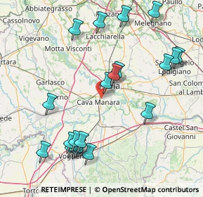 Mappa Strada Provinciale, 27028 San Martino Siccomario PV, Italia (18.498)