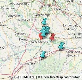 Mappa Strada Provinciale, 27028 San Martino Siccomario PV, Italia (8.6675)