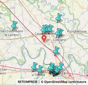 Mappa 26867 Somaglia LO, Italia (9.3885)