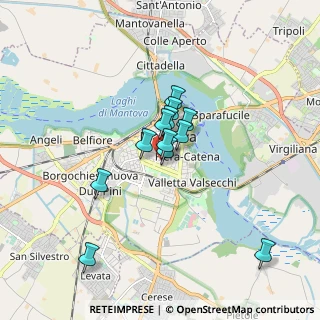 Mappa Via Nazario Sauro, 46100 Mantova MN, Italia (1.2475)