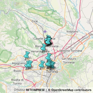 Mappa Via Torino, 10071 Borgaro torinese TO, Italia (5.26556)