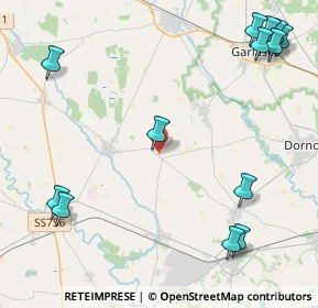 Mappa 27020 Valeggio PV, Italia (6.05538)