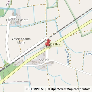 Mappa Cascina Spessa, 41, 27051 Spessa PV, Italia, 27051 Cava Manara, Pavia (Lombardia)