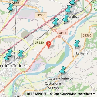 Mappa Via Mezzi po, 10036 Settimo Torinese TO, Italia (3.5)