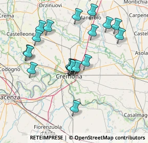Mappa Via Maggengo, 26100 Cremona CR, Italia (14.122)