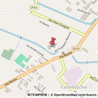 Mappa Piazza A. Dalla Chiesa, 9, 46014 Castellucchio, Mantova (Lombardia)