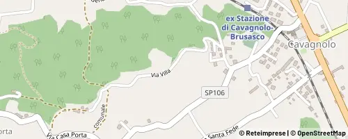 Mappa Cavagnolo