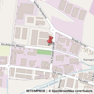 Mappa Via A. Meucci, 77, 10040 Leini, Torino (Piemonte)