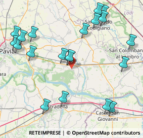 Mappa Via Aldo Moro, 27011 Torre de' Negri PV, Italia (10.0275)