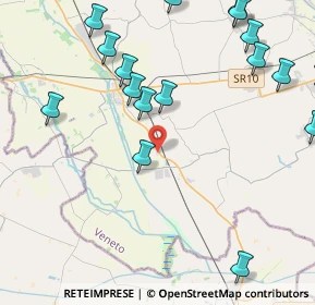 Mappa Via Canove, 37060 Gazzo Veronese VR, Italia (5.9475)