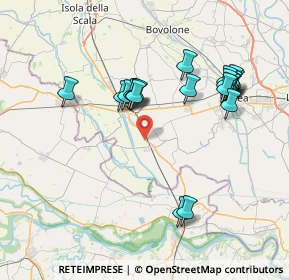 Mappa Via Canove, 37060 Gazzo Veronese VR, Italia (7.5575)