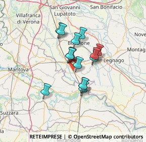 Mappa Via Canove, 37060 Gazzo Veronese VR, Italia (9.44067)