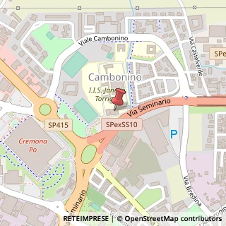 Mappa Via Seminario, 19, 26100 Cremona, Cremona (Lombardia)