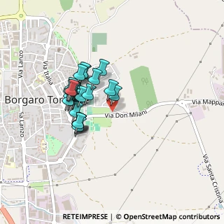Mappa Borgaro Torinese, 10071 Borgaro torinese TO, Italia (0.36296)