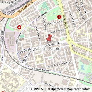 Mappa Viale Gorizia, 9, 46100 Mantova, Mantova (Lombardia)