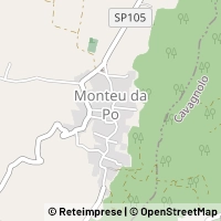 Map Monteu da Po