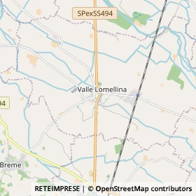 Mappa Valle Lomellina