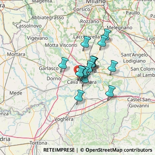Mappa SS Pavia - Mortara, 27020 Carbonara al Ticino PV, Italia (8.69667)