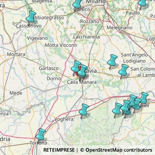 Mappa SS Pavia - Mortara, 27028 San Martino Siccomario PV, Italia (22.55063)