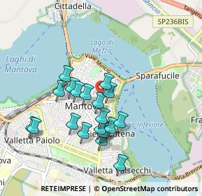 Mappa Via Dottrina Cristiana, 46100 Mantova MN, Italia (0.8085)