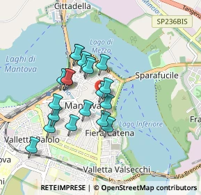 Mappa Via Dottrina Cristiana, 46100 Mantova MN, Italia (0.732)