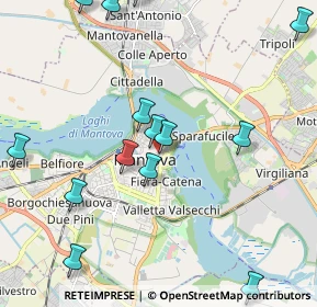 Mappa Via Dottrina Cristiana, 46100 Mantova MN, Italia (2.47)