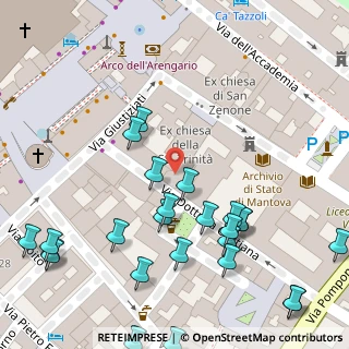 Mappa Via Dottrina Cristiana, 46100 Mantova MN, Italia (0.076)