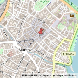 Mappa Piazza Andrea Mantegna, 9, 46100 Mantova, Mantova (Lombardia)