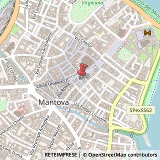 Mappa Vicolo carbone 6, 46100 Mantova, Mantova (Lombardia)