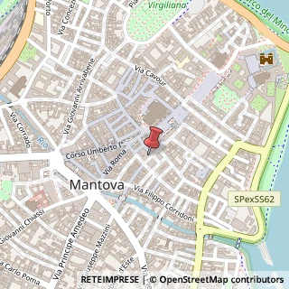 Mappa Via Giovanni Battista Spagnoli, 20, 46100 Mantova, Mantova (Lombardia)