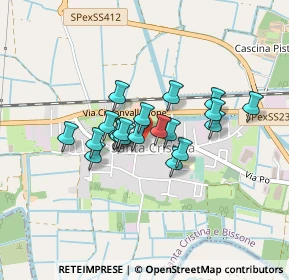 Mappa Via S. Pertini, 27010 Santa Cristina e Bissone PV, Italia (0.3015)