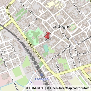 Mappa Via San Francesca Cabrini, 32, 26845 Codogno, Lodi (Lombardia)