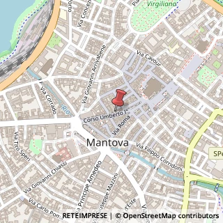 Mappa Corso Umberto I, 54, 46100 Mantova, Mantova (Lombardia)