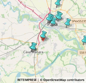 Mappa Via Fermi Enrico, 27028 San Martino Siccomario PV, Italia (3.95909)