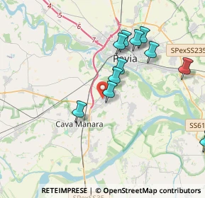 Mappa Via E. Fermi, 27028 San Martino Siccomario PV, Italia (4.23)