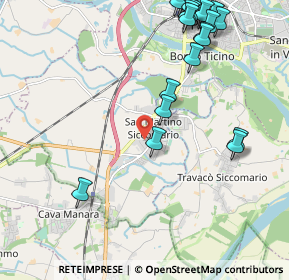 Mappa Via Fermi Enrico, 27028 San Martino Siccomario PV, Italia (2.6465)