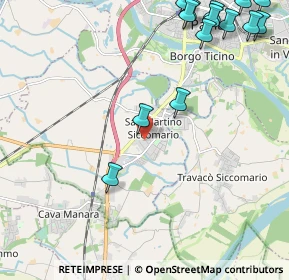 Mappa Via Fermi Enrico, 27028 San Martino Siccomario PV, Italia (3.00214)