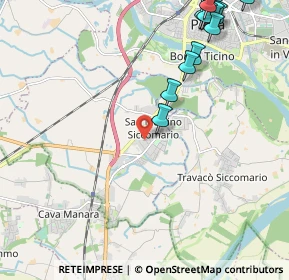 Mappa Via Palmiro Togliatti, 27028 San Martino Siccomario PV, Italia (2.83077)