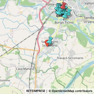 Mappa Via E. Fermi, 27028 San Martino Siccomario PV, Italia (2.9785)