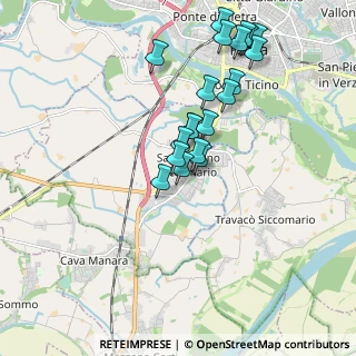 Mappa Via Palmiro Togliatti, 27028 San Martino Siccomario PV, Italia (1.7895)