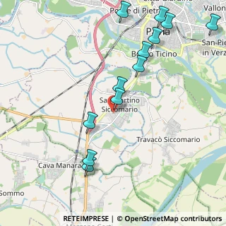 Mappa Via Fermi Enrico, 27028 San Martino Siccomario PV, Italia (2.415)